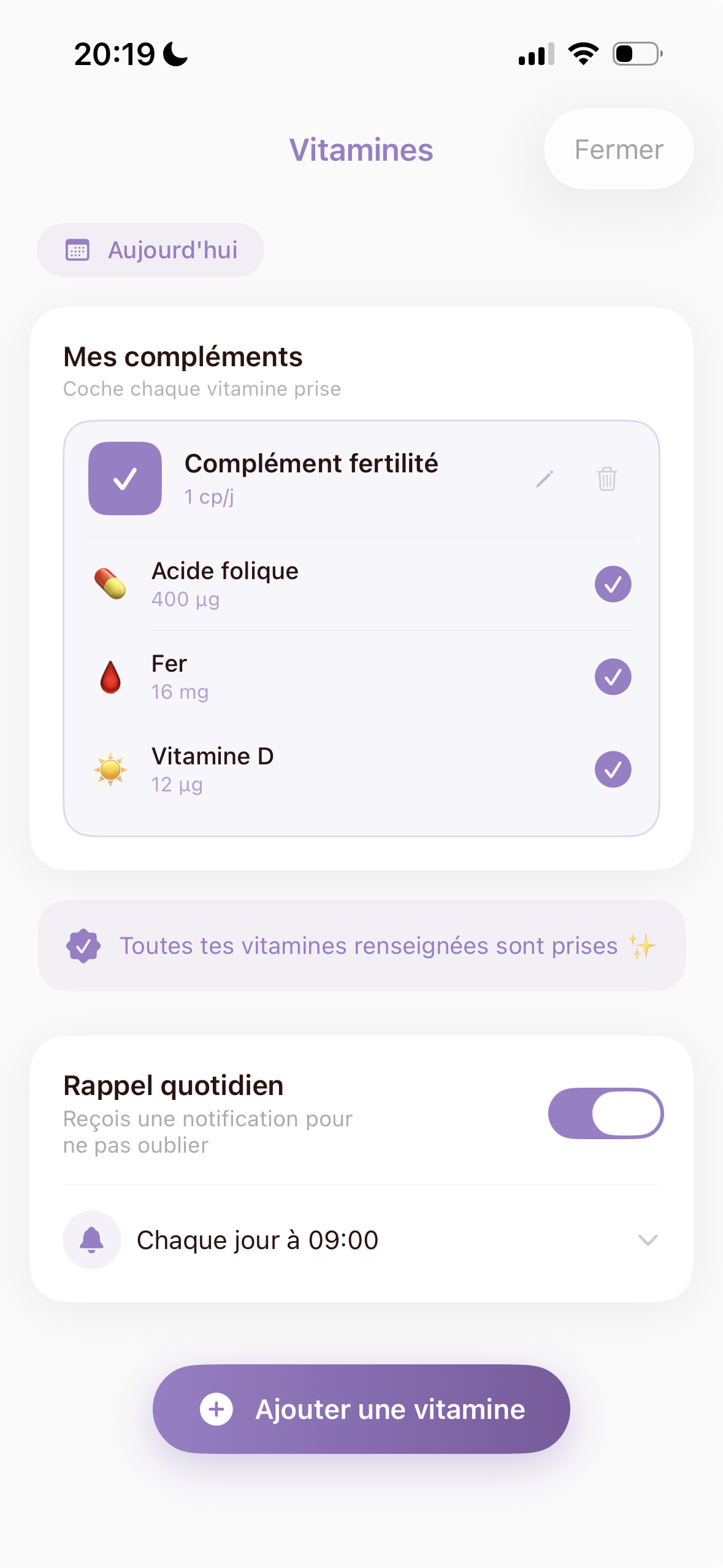 Vitamines